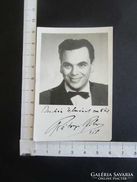 Róbert Rátonyi actor actor autograph autograph signed dedicated photo photo collectors