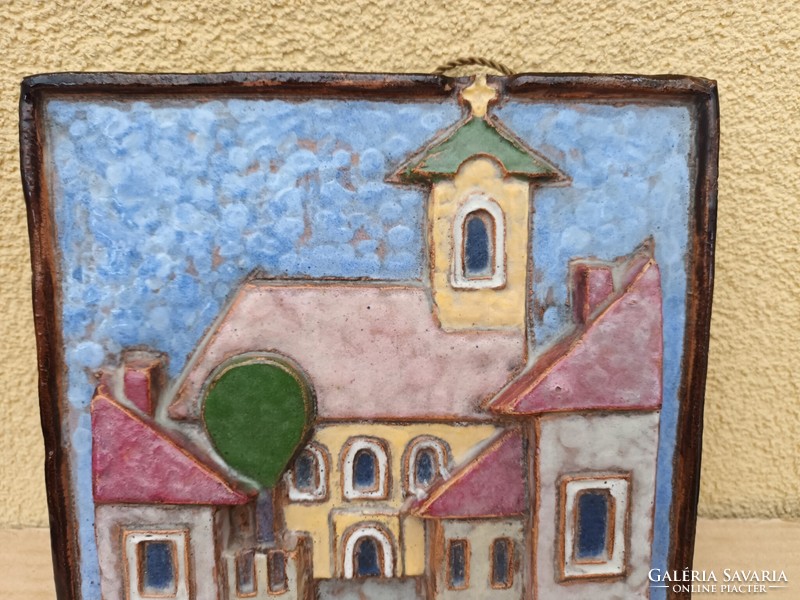 Szentendre ceramic wall decoration