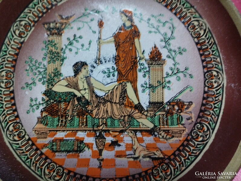 Greek ceramic plate