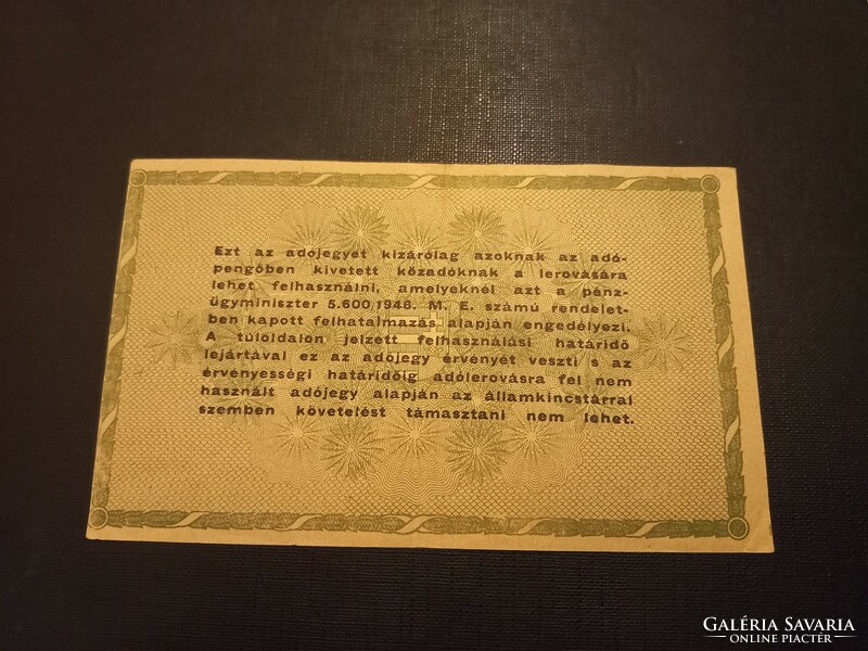 1946-os 50000 Adópengő ELTOLÓDOTT NYOMAT RR!