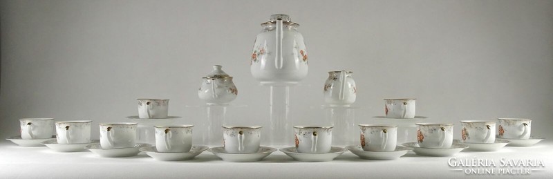 Marked 1K673 Polish jarolina porcelain tea set for 12 people