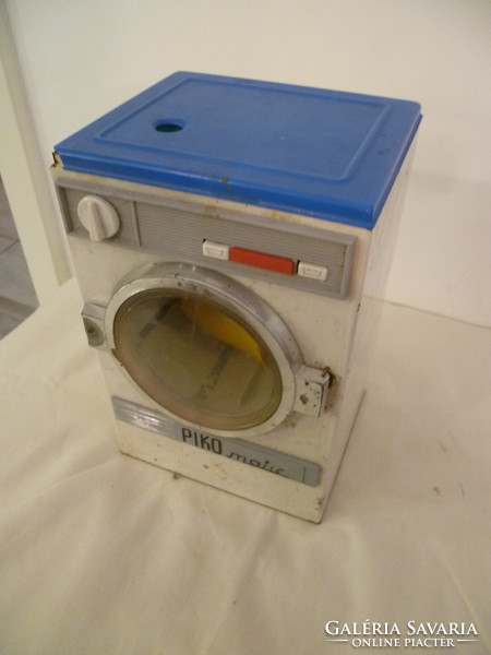 PIKO játék mosógép, 80-as évek
