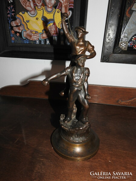 Vasöntők  - bronz szobor
