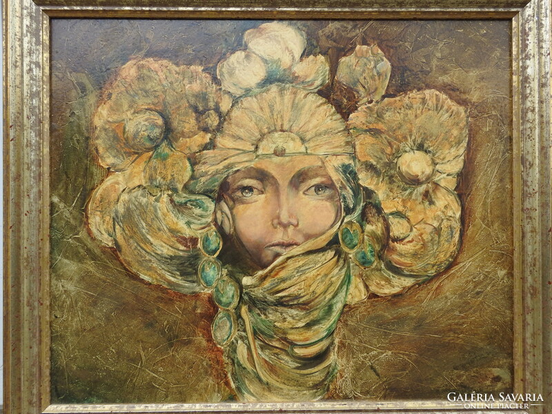 Sándor Borka - Art Nouveau - oil painting