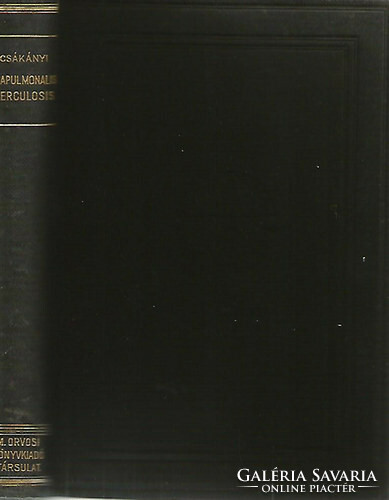 Antique book - extrapulmonary tuberculosis - 1938 dr. Herepey-csakányi