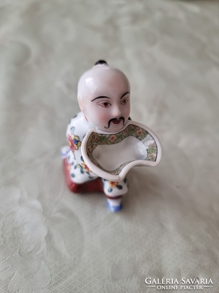 Kínai fűszertartó figura 19. század második fele, Herend