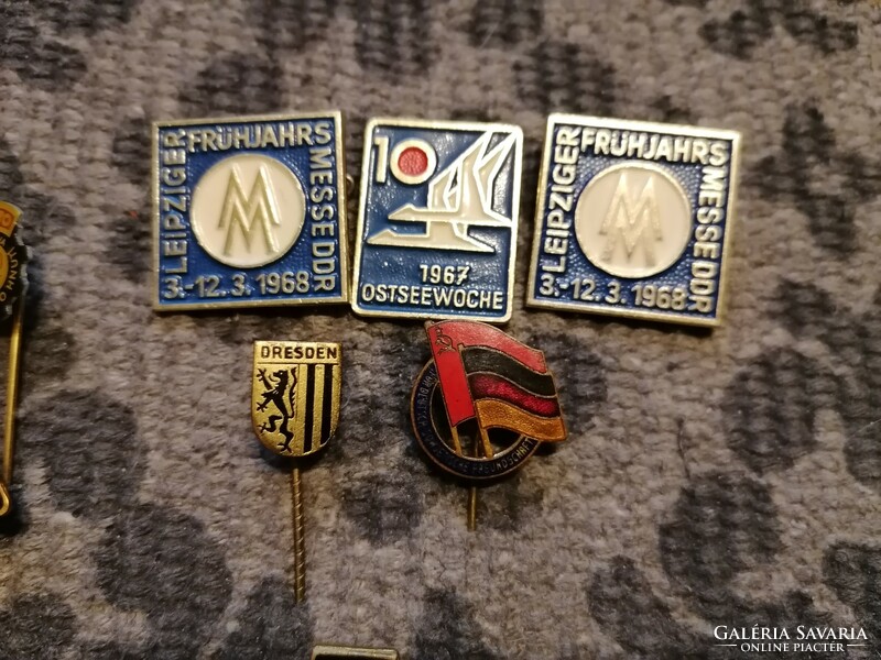 Retro Czechoslovak, German (NDK) and Lithuanian badges, also rare pieces, 23 pcs