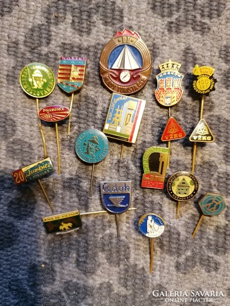 Retro Czechoslovak, German (NDK) and Lithuanian badges, also rare pieces, 23 pcs