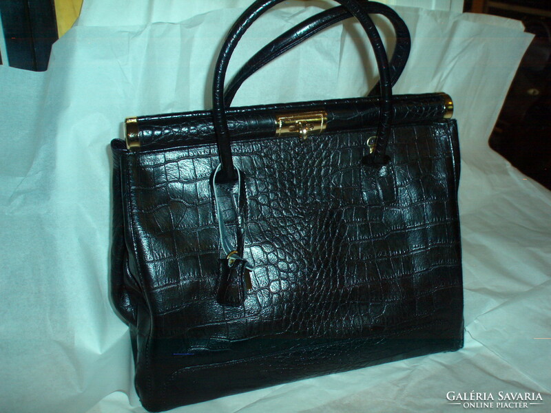 Vintage giada genuine leather handbag