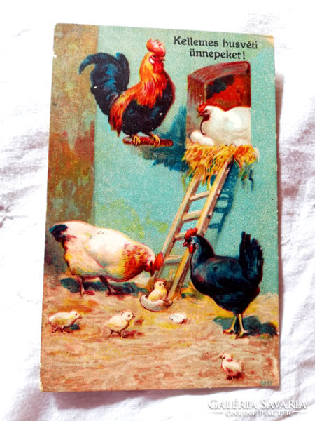 Collector's Easter greeting card from 1915. /339/