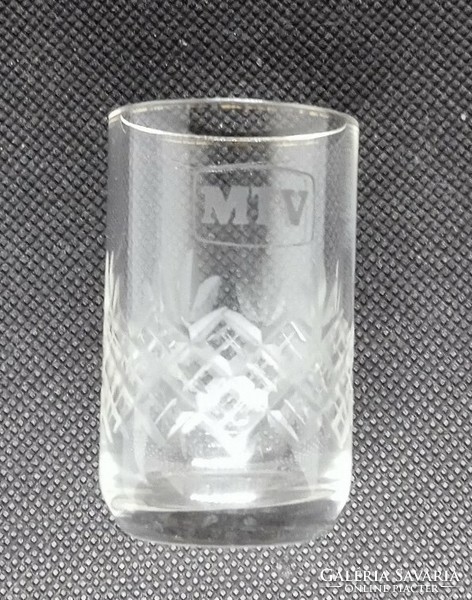 MTV Hungarian TV vintage shot glass