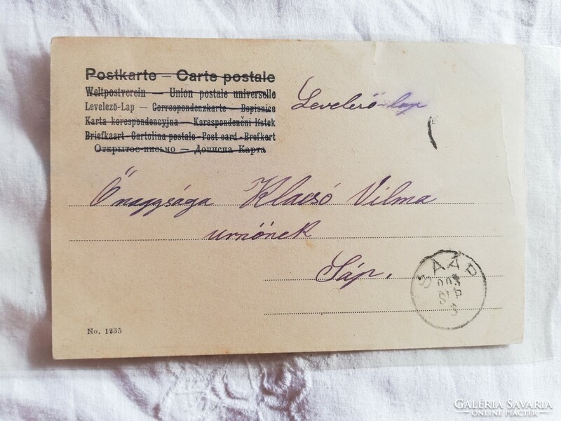 Gólya babával 1903-ból    358.