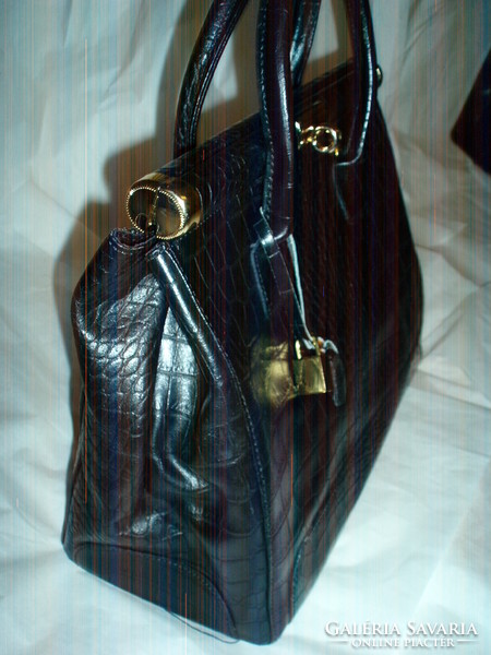 Vintage giada genuine leather handbag