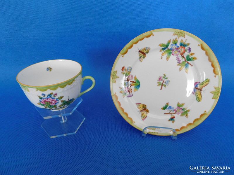 Herend Victoria giant tea cup + base