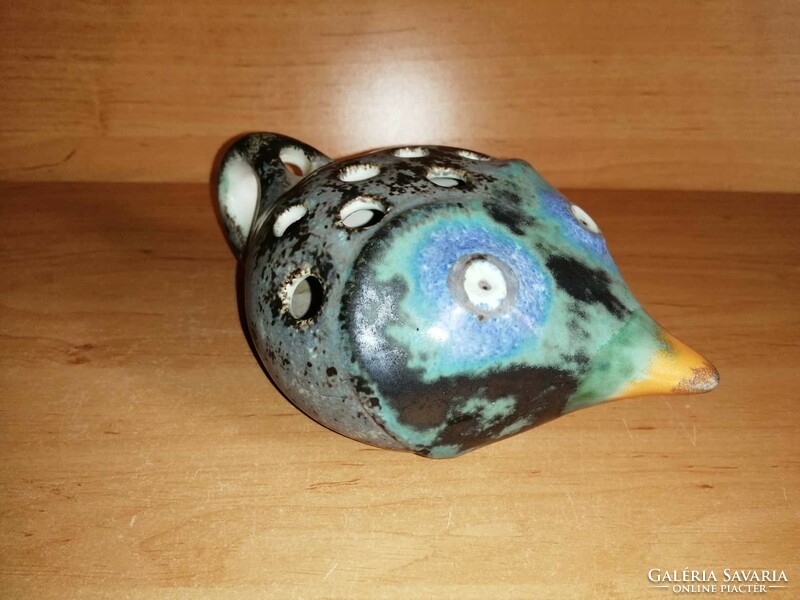Rare craftsman ceramic Peking duck head ikebana (z-4)