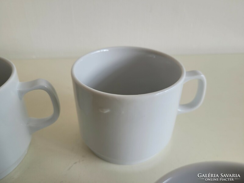Retro 6 db Zsolnay porcelán bögre régi csésze