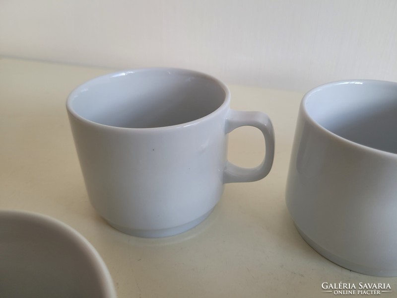 Retro 6 db Zsolnay porcelán bögre régi csésze