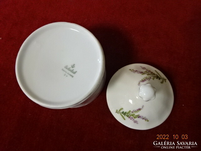 Eschenbach Bavarian German porcelain sugar bowl, height 10 cm. He has! Jokai.