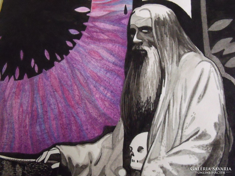 Lord of the Rings picture made with mixed media