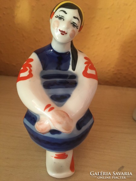 "KOROSTEN"porcelán figurák párban-KIEV-1960-as évek JELZETT