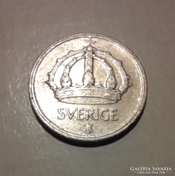 Swedish 25 guard 1946 ag silver ! There is mail!