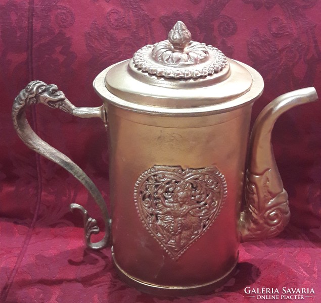 Gilded Tibetan jug 2. (M2648)