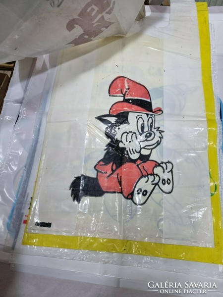 Old advertising bags