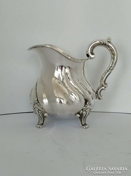 Silver pouring jug