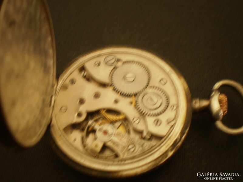 Antique silver pocket watch