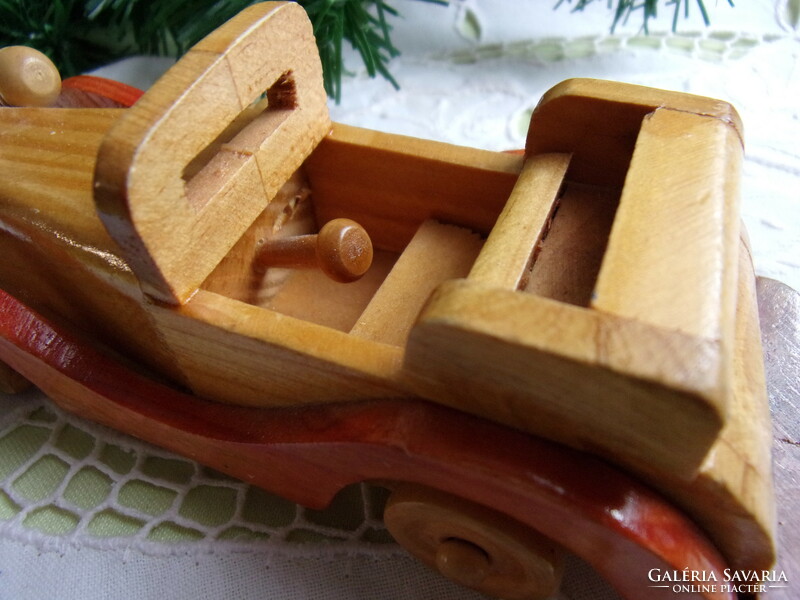 Wooden toy car/model 4.