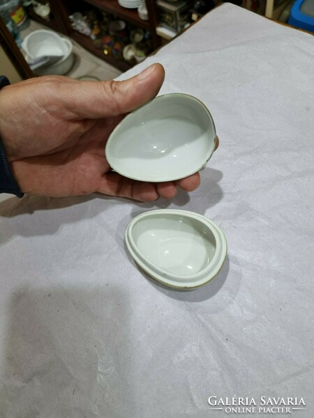 Herendi viktória mintás porcelán tojás
