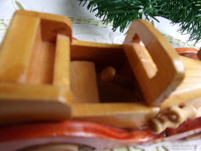 Wooden toy car/model 4.