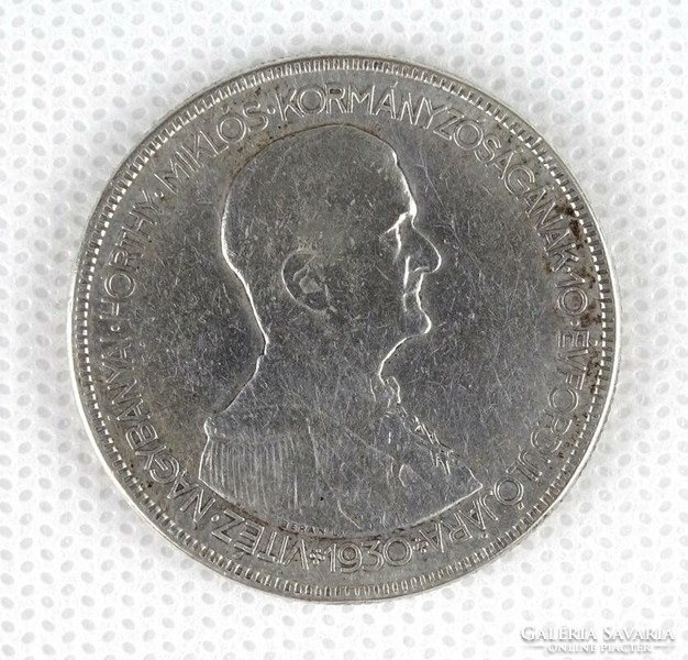 1K814 horthy 5 pengő 1930 berán 25g special piece!