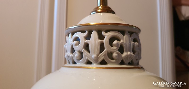Rosenthal porcelain table lamp, Selb, Germany