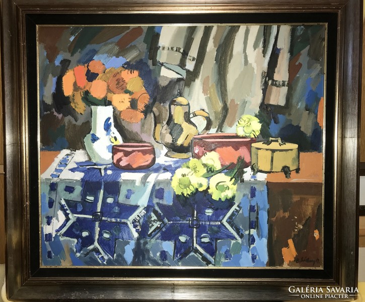 Mária B. Séday: still life (gallery painting)