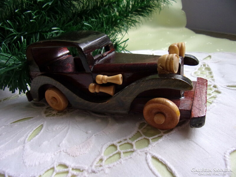 Wooden toy car/model