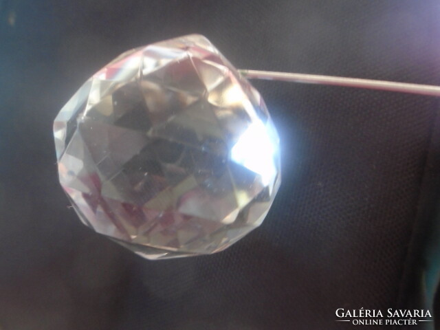 A wonderful 100% hand cut crystal ball? It shines like a diamond from the late 1800s