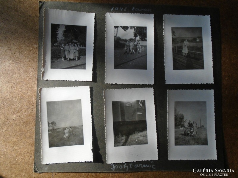 ZA165.3   - 6 db régi fotó  - 1949 IPOLYTARNÓC