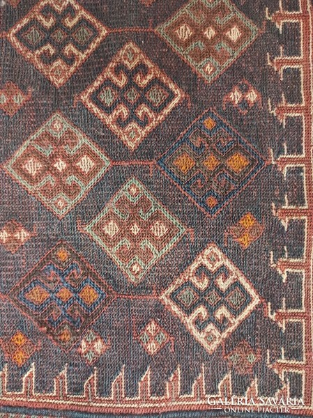 Antik kilim szőnyeg arab kis szőttes fali dísz 479 5919
