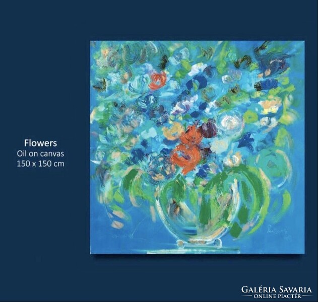 Rubint Ávrahám Péter (1958-): Flowers #5