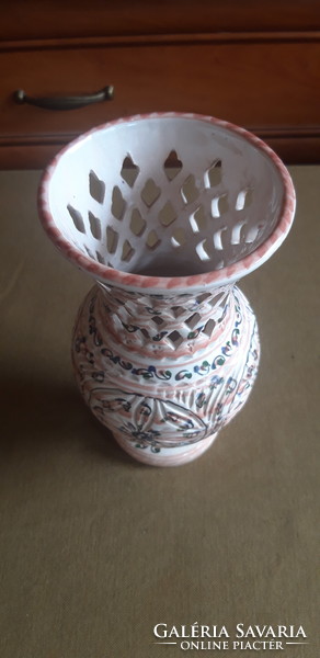 Arabic porcelain vase