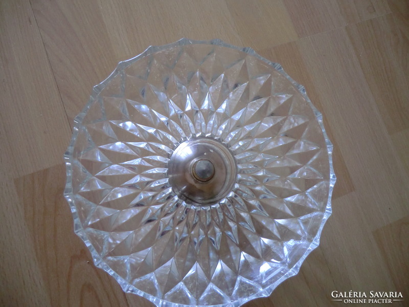 Offering bowl, cookie holder on metal legs with a diameter of 21 cm and a height of 8 cm