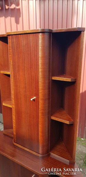 Retro mahogany corner cabinet....