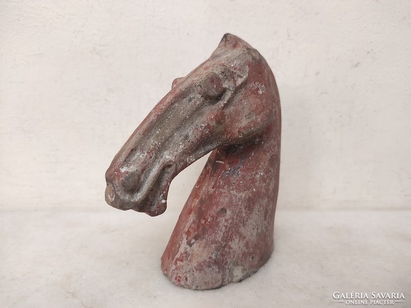 Antique Chinese statue horse head thang dynasty terracotta 525 5965