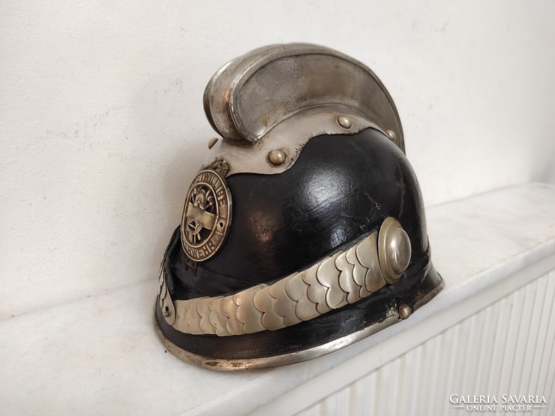 Antique fire extinguisher tool helmet clothing equipment 547 5985