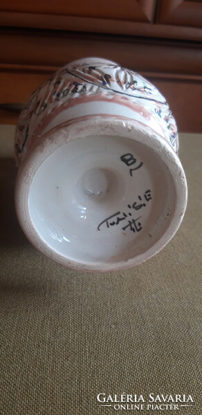 Arabic porcelain vase