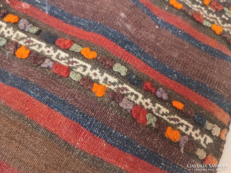 Antik kézi csomózás csomózott szőnyeg arab tarisznya teve táska 478 5918