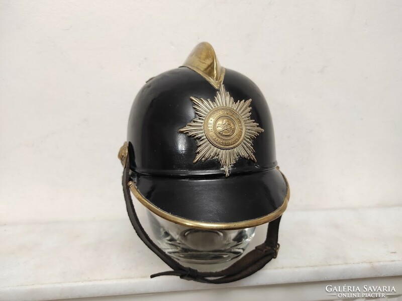 Antique German firefighter suit equipment helmet feuerwehrhelme tool 939 6061