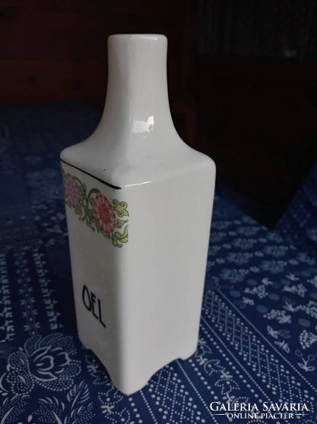 Earthenware spice holder (oil holder) with a rare pattern