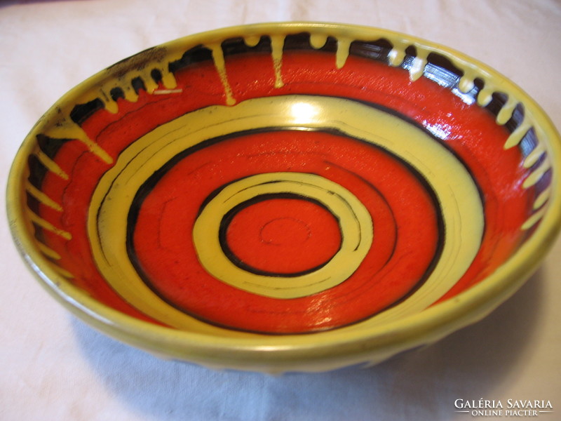Retro lux elek wall ceramic bowl